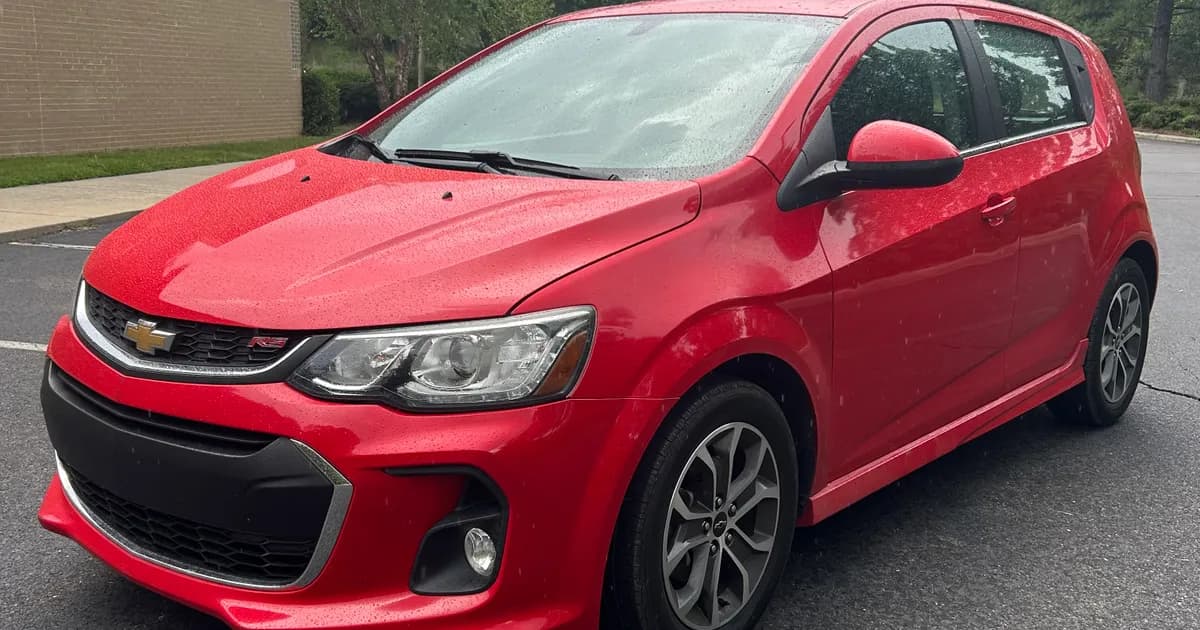 2018 Chevrolet Sonic